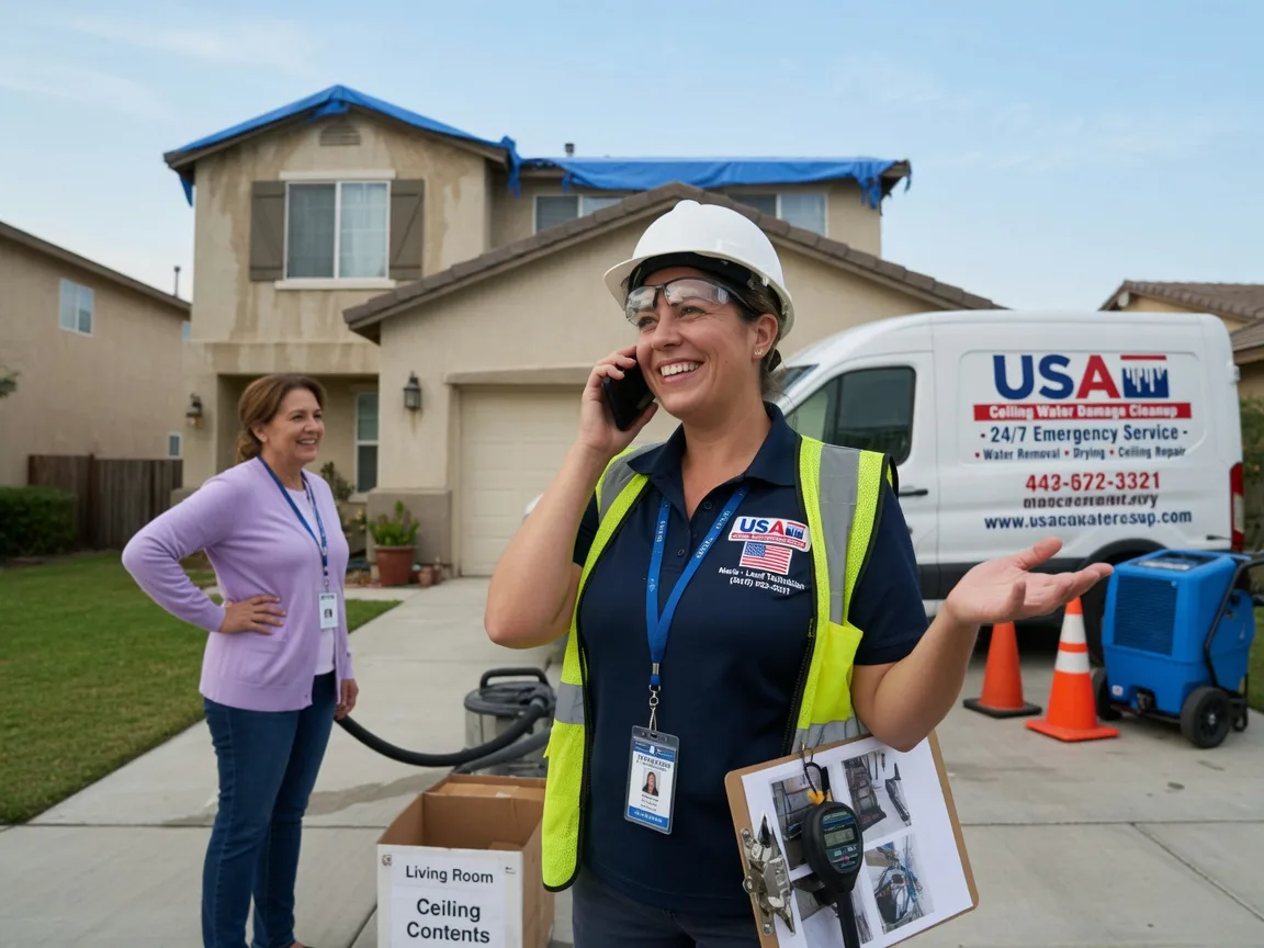 Ceiling Water Damage Restoration Votaw, TX FAQs